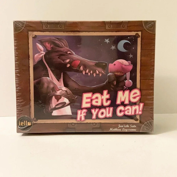 2014 Eat Me If You  Can Card Board Game Red Riding Hood 3 Little Pigs Bad Wolf - Picture 1 of 13